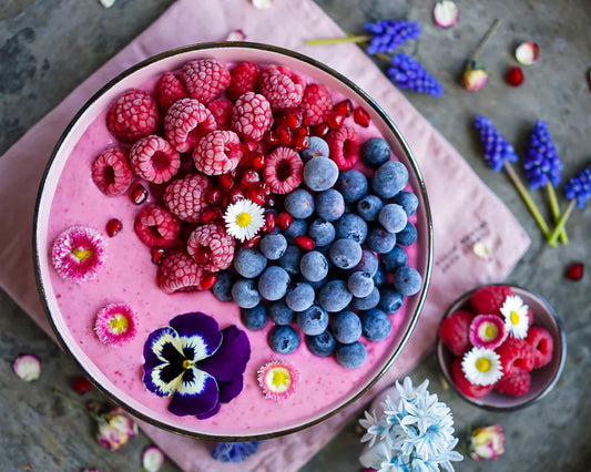 High Protein Raspberry Bowl