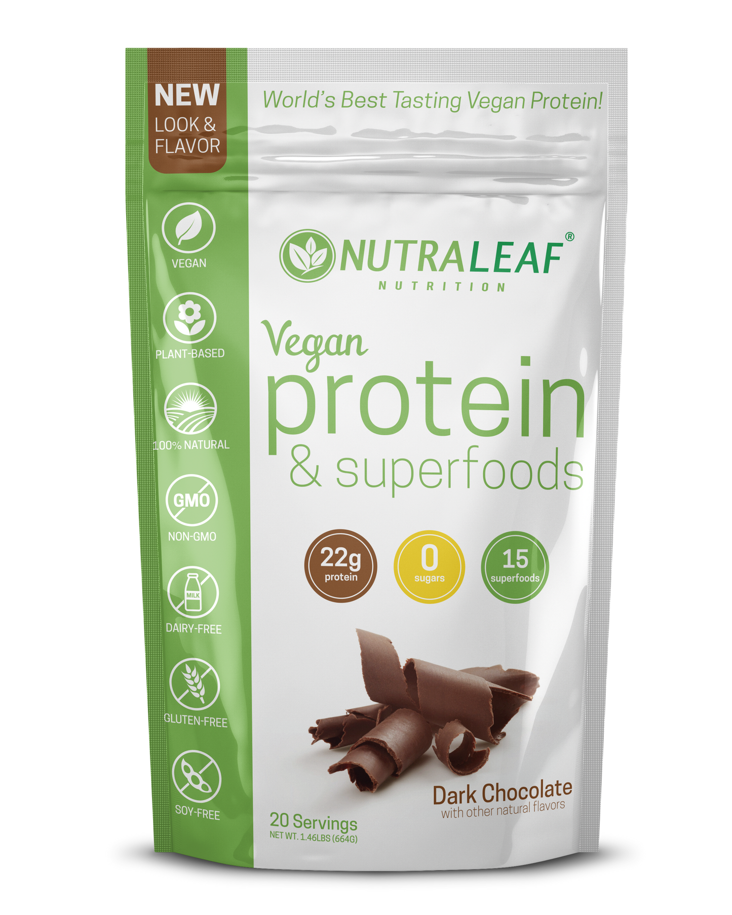 NutraLeaf® Chocolate Protein