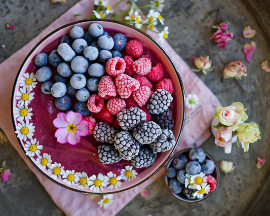 Mixed Berry-Cherry Smoothie