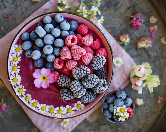 Mixed Berry-Cherry Smoothie