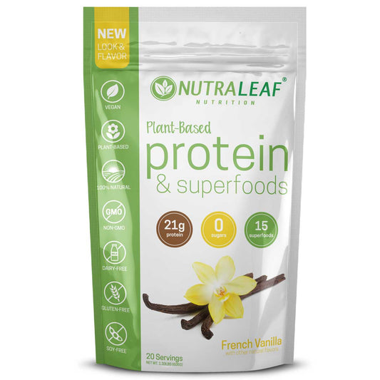 NutraLeaf® Vanilla Protein